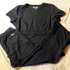 Greys Anatomy Set Top XL Pants L